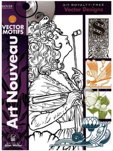 Art Nouveau Vector Motifs by Alan Weller