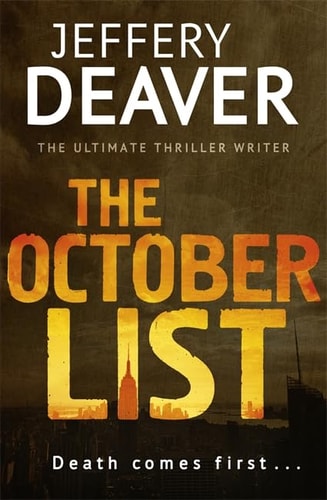 The October List by Jeffery Deaver
