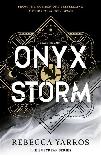 Onyx Storm (Hardcover with Iron Flame Bookmark) by Rebecca Yarros