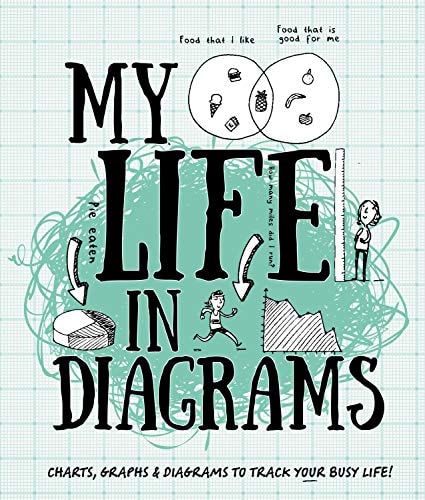 My Life in Diagrams: Charts, graphs & diagrams to track your busy life! by Pavilion
