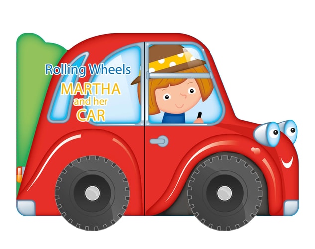 Rolling wheels Car by Yoyo Books