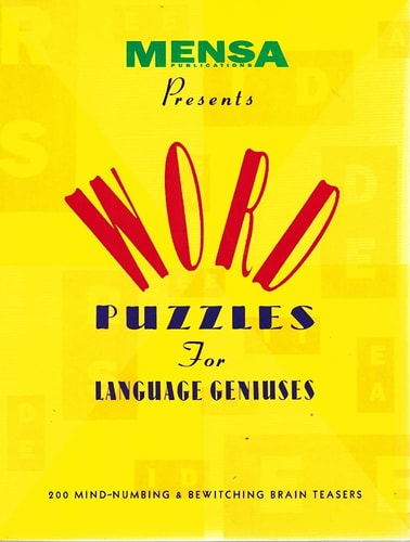 Mensa Presents Word Puzzles for Language Geniuses Fecych by Harold Gale, Mensa Publications