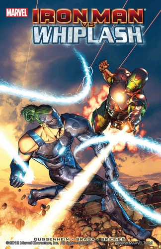 Iron Man Vs. Whiplash by Marc Guggenheim, Brannon Bragga
