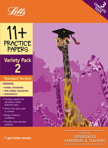 Standard Variety Pack 2 Practice Test Papers