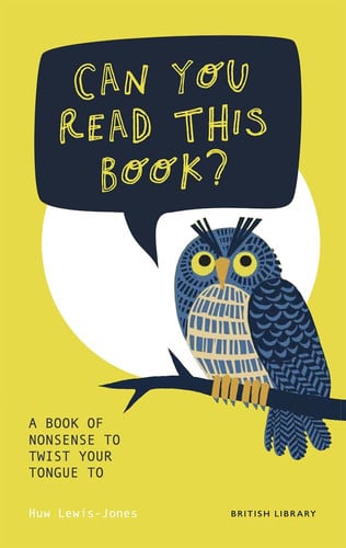 Can you read this book? a book of nonsense to twist your tongue to by Lewis-Jones, Huw