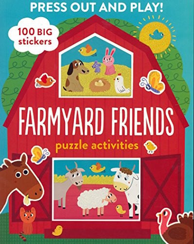 Farmyard Friends Puzzle Activities by Villie Karabatzia