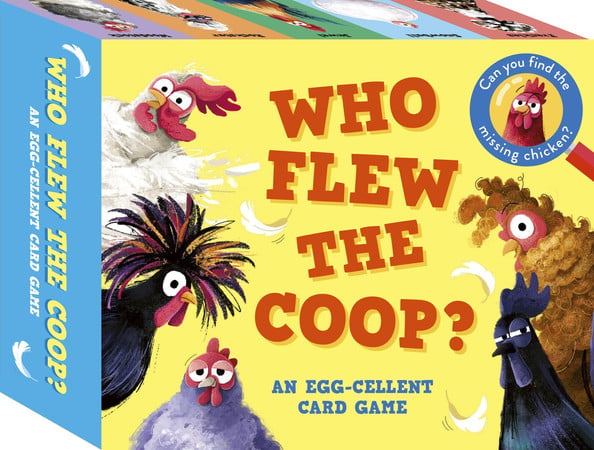 Who Flew the Coop?: An Egg-cellent Card Game: Can you find the missing chicken? by Rogge, Robie