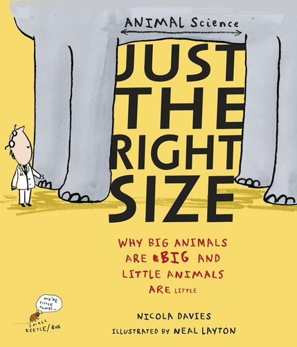 Just the Right Size: Why Big Animals Are Big and Little Animals Are Little (Animal Science) by Nicola Davies
