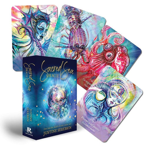 SACRED SEA ORACLE Divine Into the Depth of Your Cosmic Soul by JUSTINE. SEREBRIN