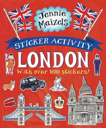 Sticker Activity London by Jennie Maizels
