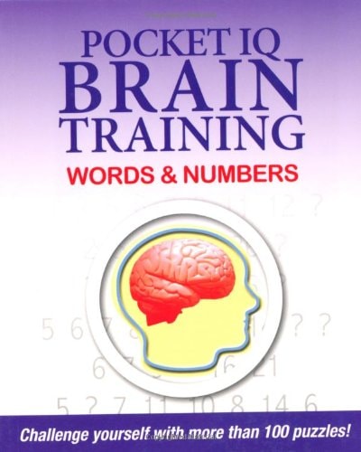 Pocket Iq Brain Trainer Words & Numbers by Erwin Brecher