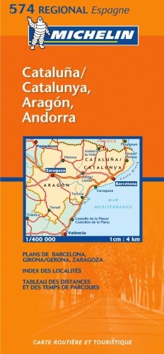 Mapa Regional Catalu+¦a, Arag+¦n, Andorra (Spanish Edition) by NOT A BOOK