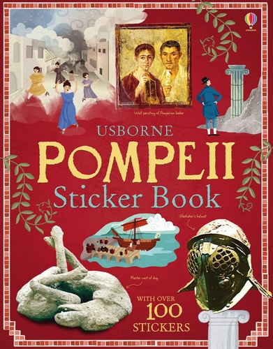Story of Pompeii Sticker Book by Struan Reid, Aleks Sennwald
