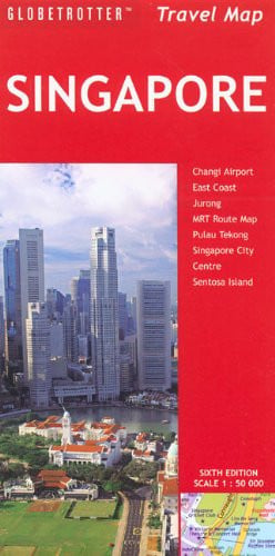 Globetrotter Travel Map Singapore by Globetrotter