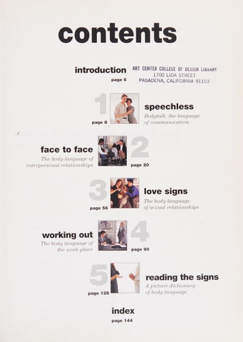 Body Language by Rh Value Publishing