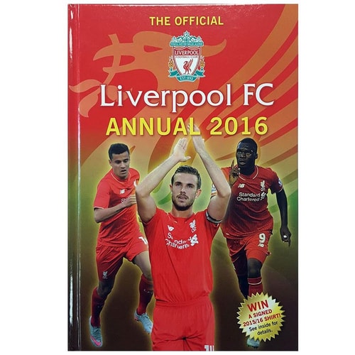 The Official Liverpool FC Annual 2016 by Grange Communications (2015-10-01) by Grange Communications