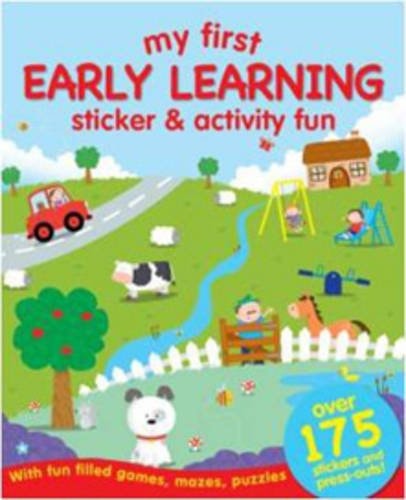My First Learning Fun (Giant Sticker & Activity Fun) by Mike Byrne