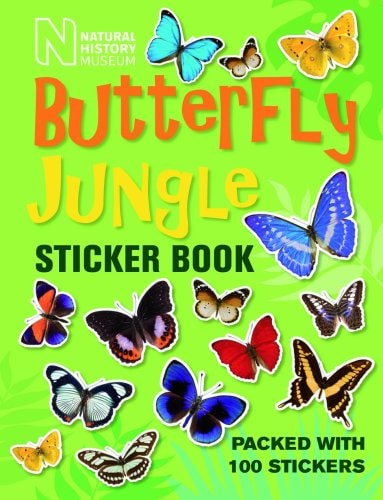 Butterfly Jungle Sticker Book (Natural History Museum) by The Natural History Museum
