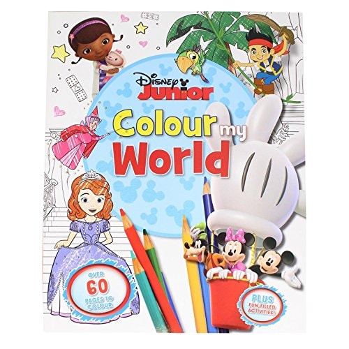 Disney Junior Colour My World: Over 60 pages to colour!