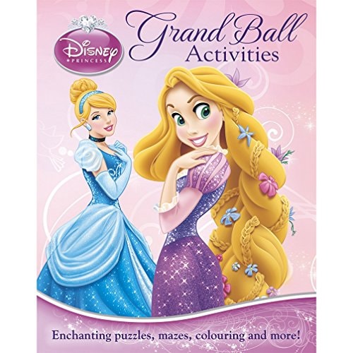 Disney Princess Grand Ball Activities: Enchanting Puzzles, Mazes, Colouring and More! by NA