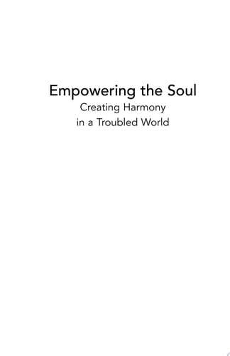 Empowering the Soul by Rolf Sovik, Sandra Anderson, Carrie Demers