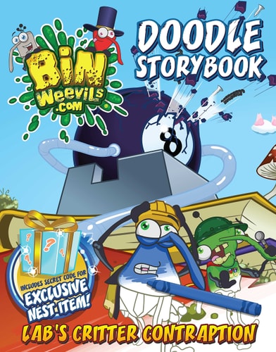 Lab's Critter Contraption Doodle Storybook by Rachel Elliot