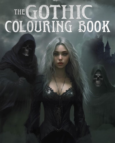 The Gothic Colouring Book Over 45 Images by Tansy Willow