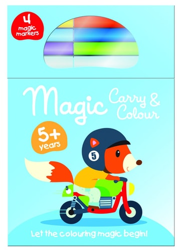 Magic Carry and Colour - Blue (Magic Carry & Colour) by Yoyo Books