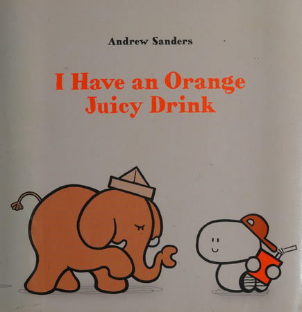 I have an orange juicy drink by Saunders, Andrew