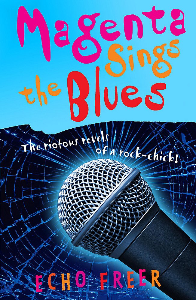 Magenta Sings the Blues (Magenta Orange) by Echo Freer