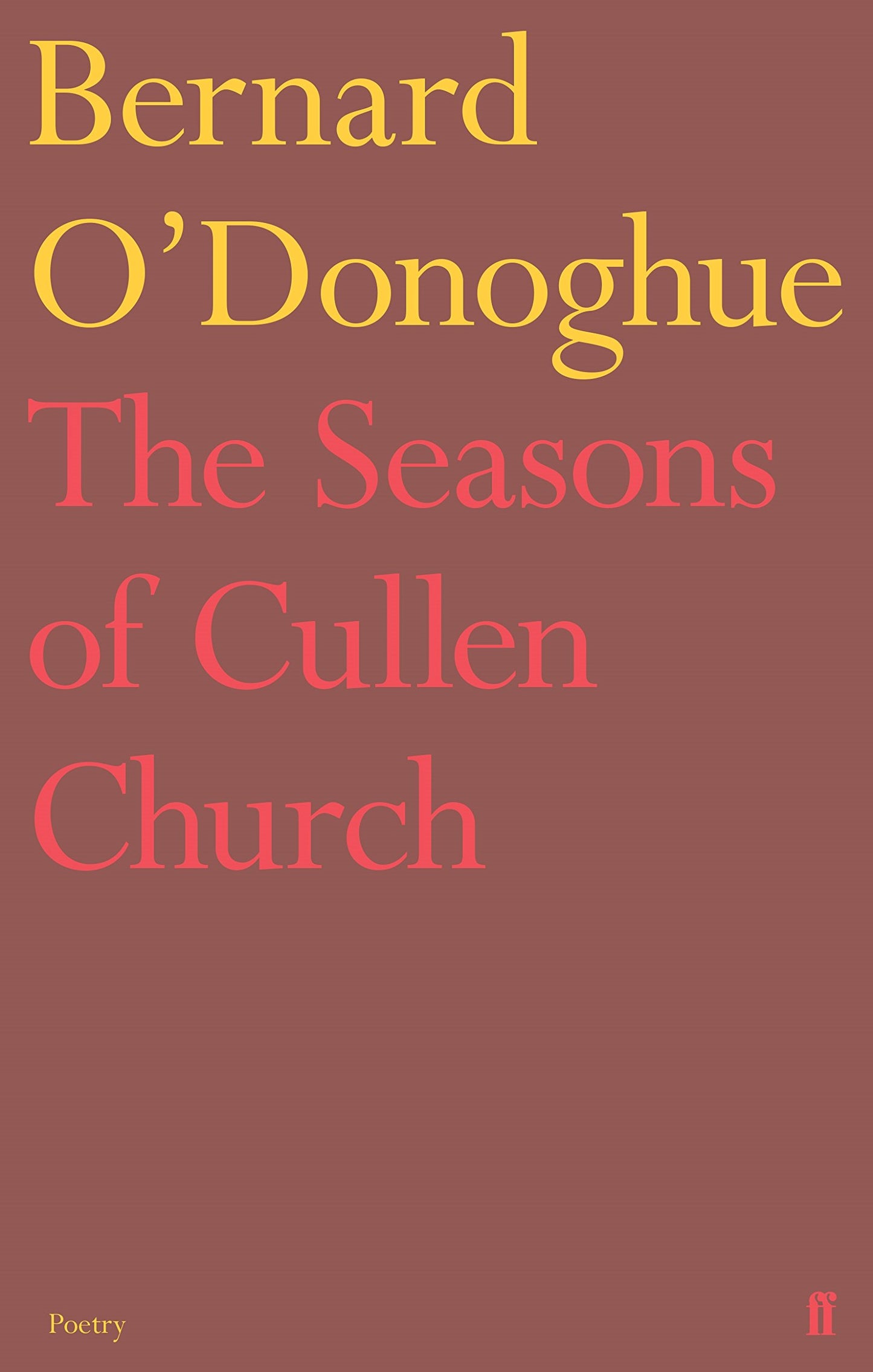 The Seasons of Cullen Church by Bernard O'Donoghue