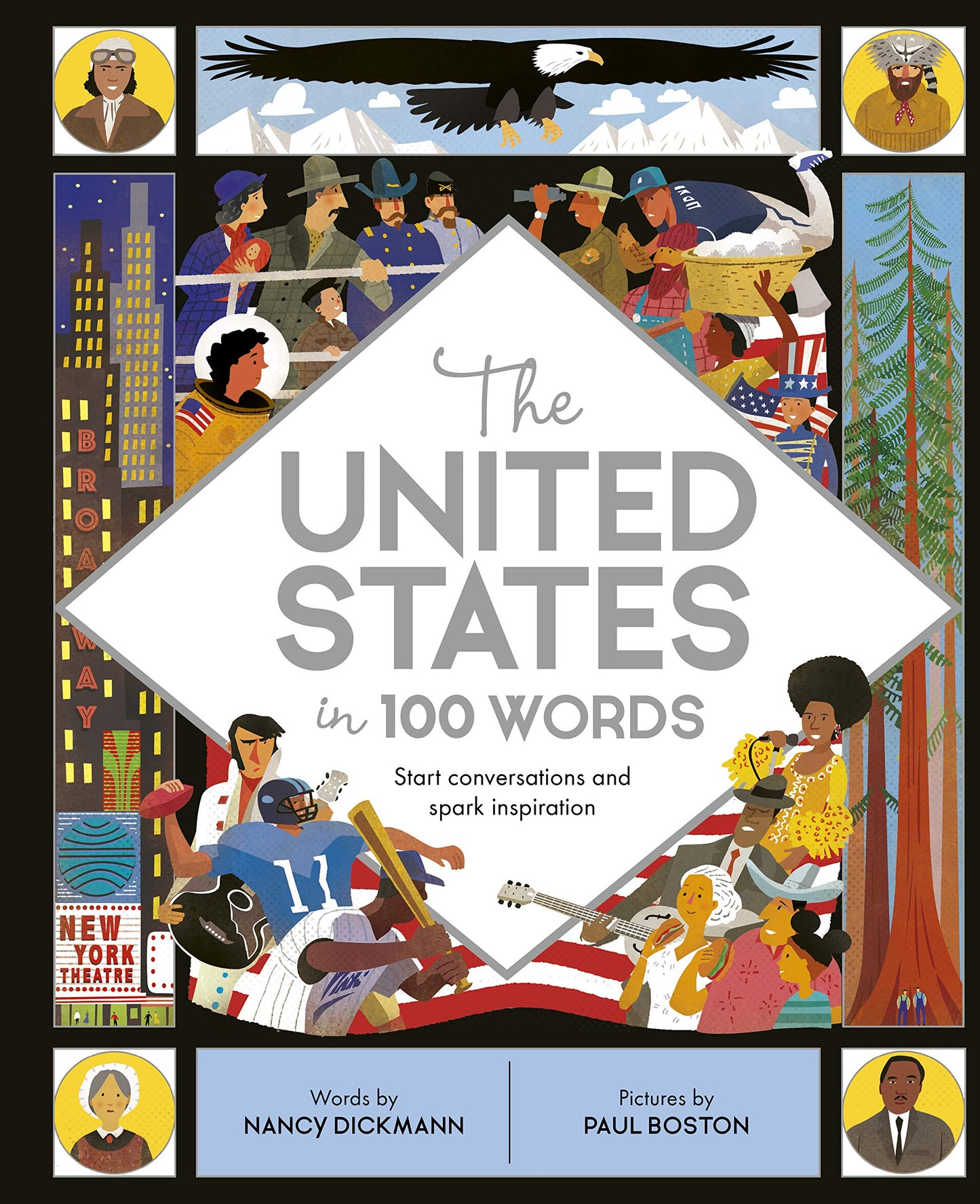 The United States in 100 Words (In a Nutshell) by Nancy Dickmann