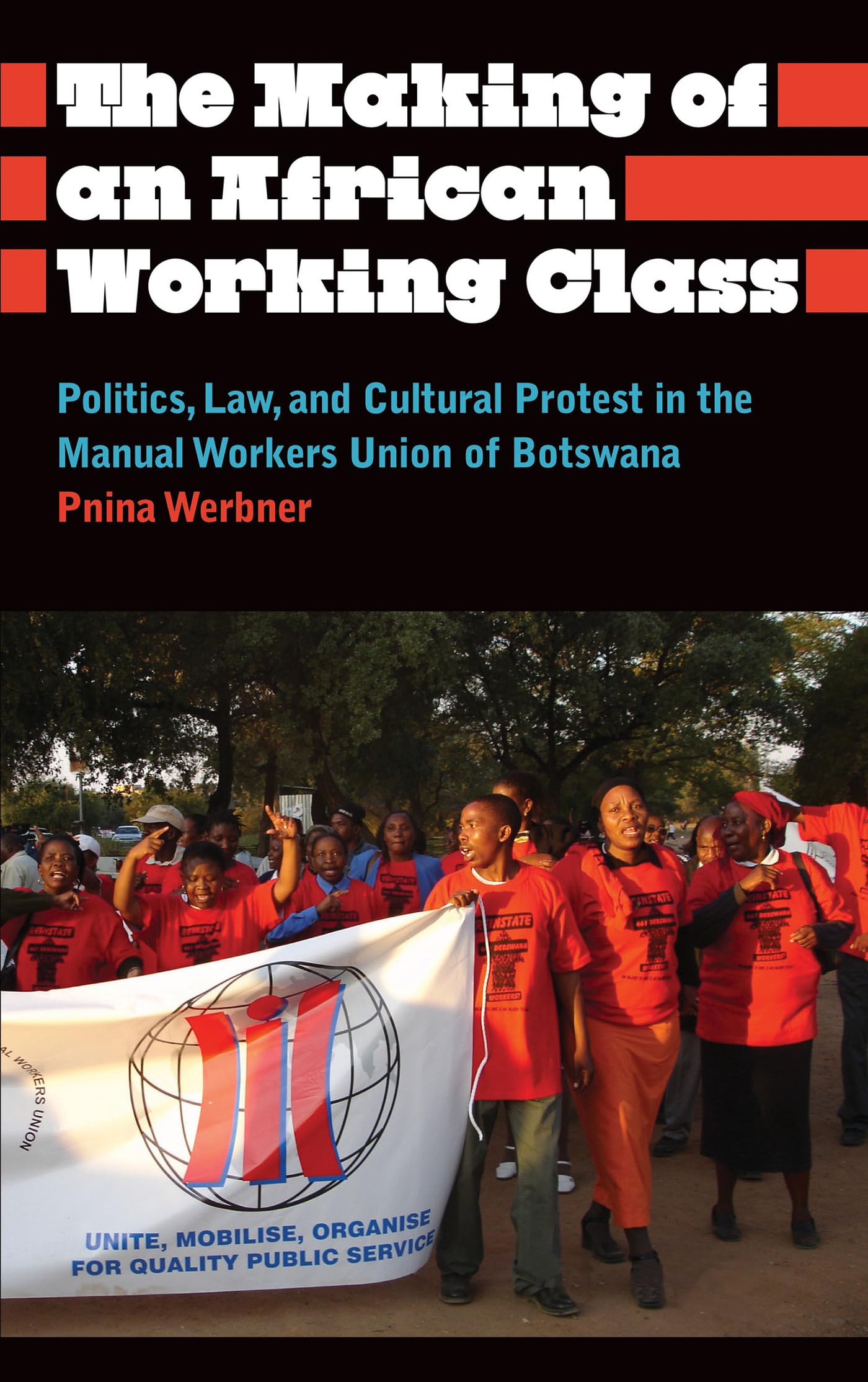 The Making of an African Working Class: Politics, Law, and Cultural Protest in the Manual Workers' Union of Botswana (Anthropology, Culture and Society) by Pnina Werbner