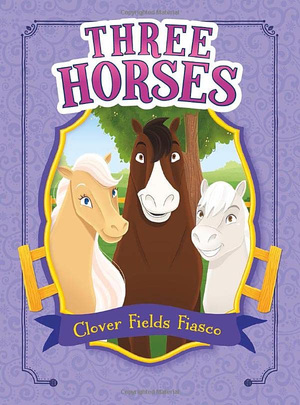 Clover Fields Fiasco (Three Horses) by Cari Meister