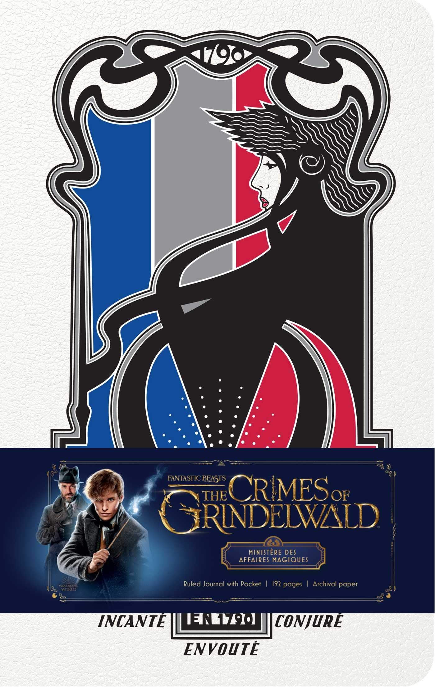 Fantastic Beasts: The Crimes of Grindelwald: Ministère des Affaires Magiques Hardcover Ruled Journal (Harry Potter) by Insight Editions