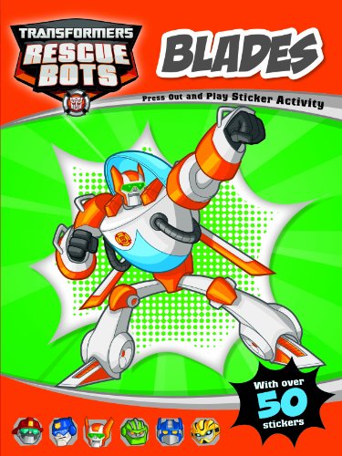 Rescue Bots Blades Press Out and Play