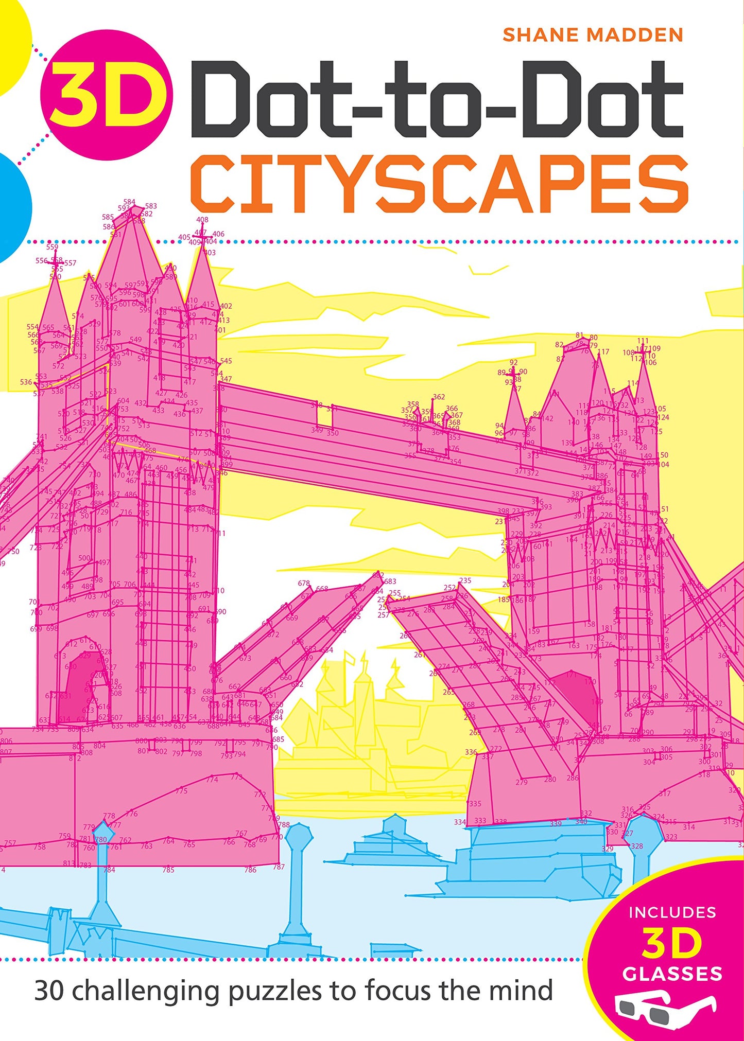 3D Dot-to-Dot: Cityscapes by Shane Madden