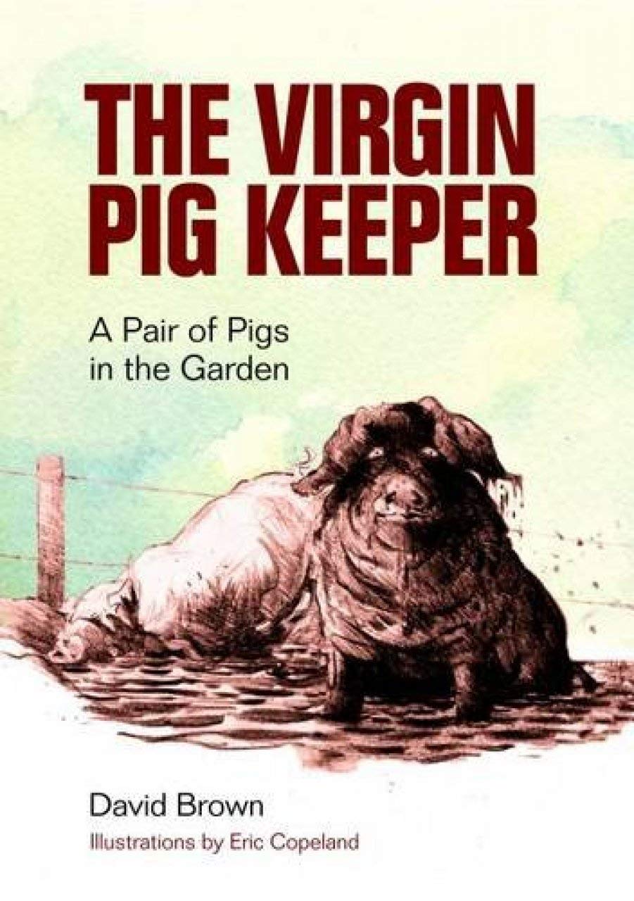 The Virgin Pig Keeper: A Pair of Pigs in the Garden by David Brown