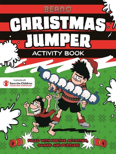 Christmas Jumper Activity Book Filled with Festive Activities, Games and Puzzles! by Beano Studios Limited