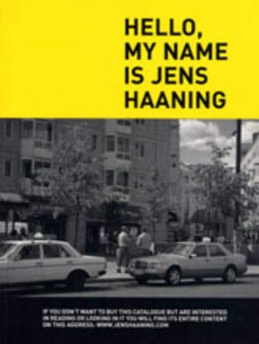 Hello, my name is Jens Haaning by Jens Haaning
