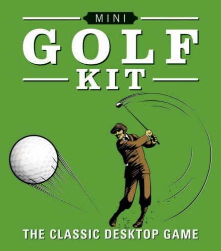 Mini Golf Kit (UK Only) The Classic Desktop Game by Perseus