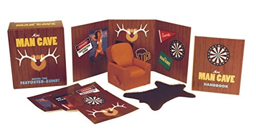 Mini Man Cave Enter the Testoster-zone! by Running Press