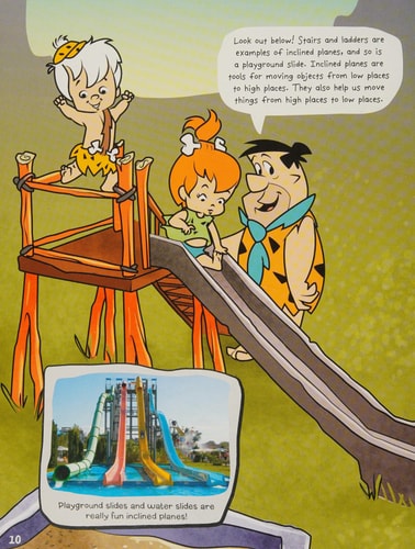 Fred Flintstone's Adventures with Inclined Planes: A Rampin' Good Time (Warner Brothers: Flintstones Explain Simple Machines) by Mark Weakland