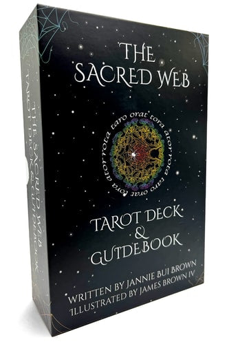 The Sacred Web Tarot Deck & Guidebook by Jannie Bui Brown