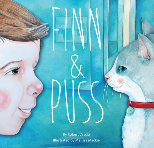 Finn and Puss by Robert Vescio