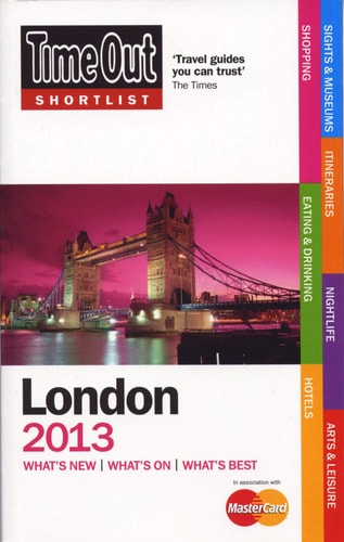 Time Out Shortlist London 2013