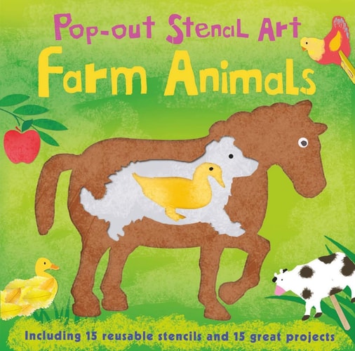 Pop-out Stencil Art: Farm Animals (Creative...and Beyond) by Na