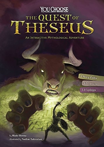 The Quest Of Theseus by Blake A. Hoena, Carolyn Arcabascio