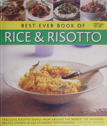 Ann Best Ever Risotto Rice Ckbk by Christine Ingram