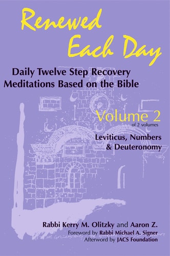 Renewed Each DayLeviticus, Numbers & Deuteronomy: Daily Twelve Step Recovery Meditations Based on the Bible by Rabbi Kerry M. Olitzky, Aaron Z.